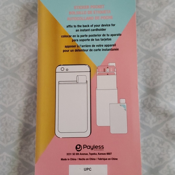 Sticker pocket - Picture 2 of 2